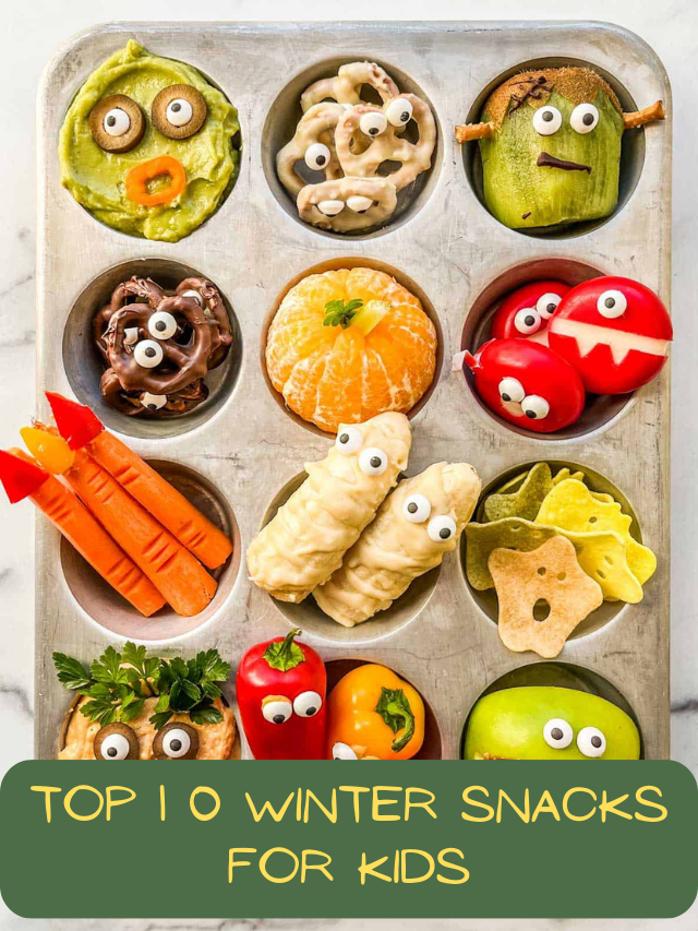 Top 10 winter snacks for kids